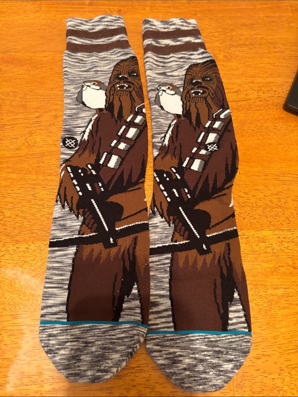 Stance Star Wars Chewbacca Medium Crew Socks (8-13) Adult "Chewie Pal"